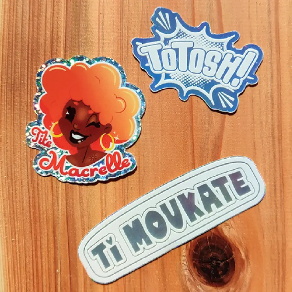 Autocollants • Lot de 3