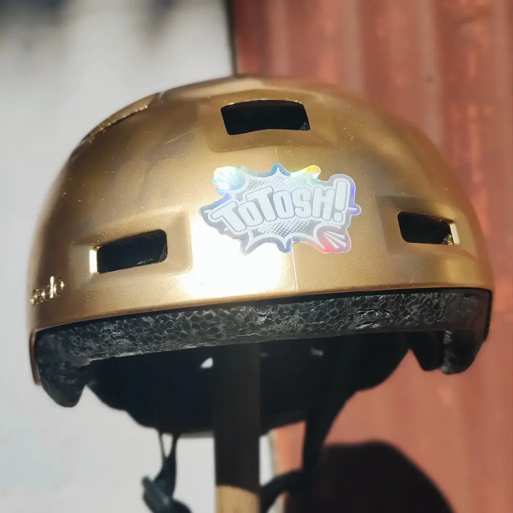 Autocollant holographique • TOTOSH