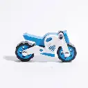 Moto en Bois • Deuspi • GP Bleu