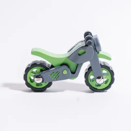 Moto en Bois • Gadoue • Cross Verte