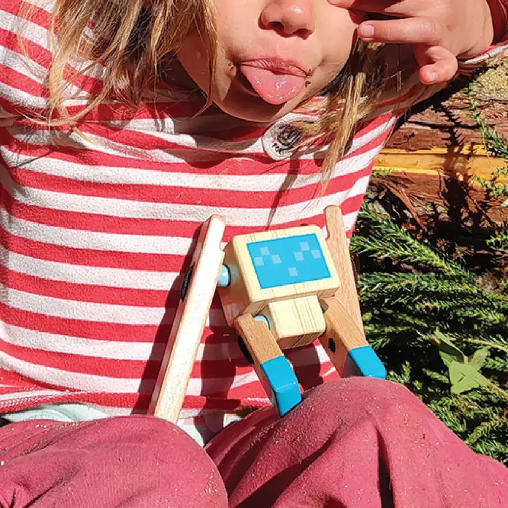 Robot en bois