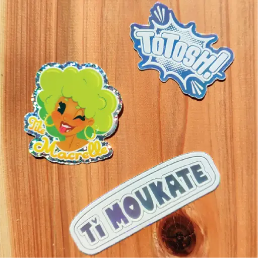 Autocollants • Lot de 3